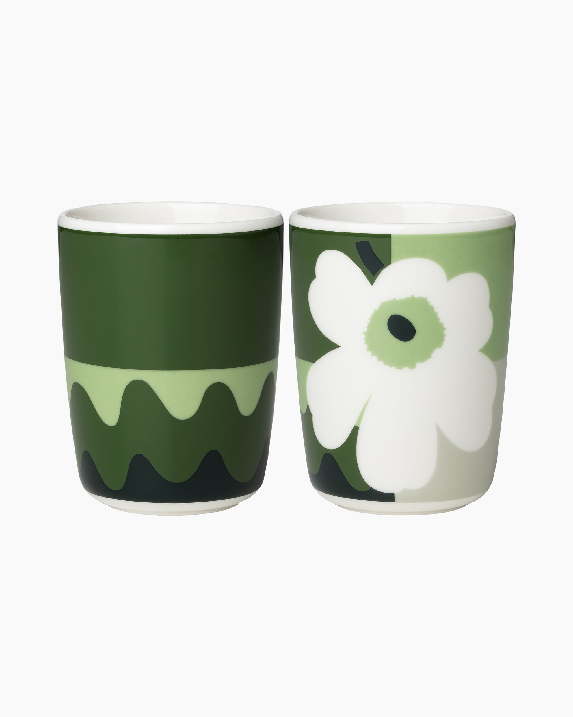 紺×赤 【完売】マリメッコMarimekko Co-created プレート＆マグカップ