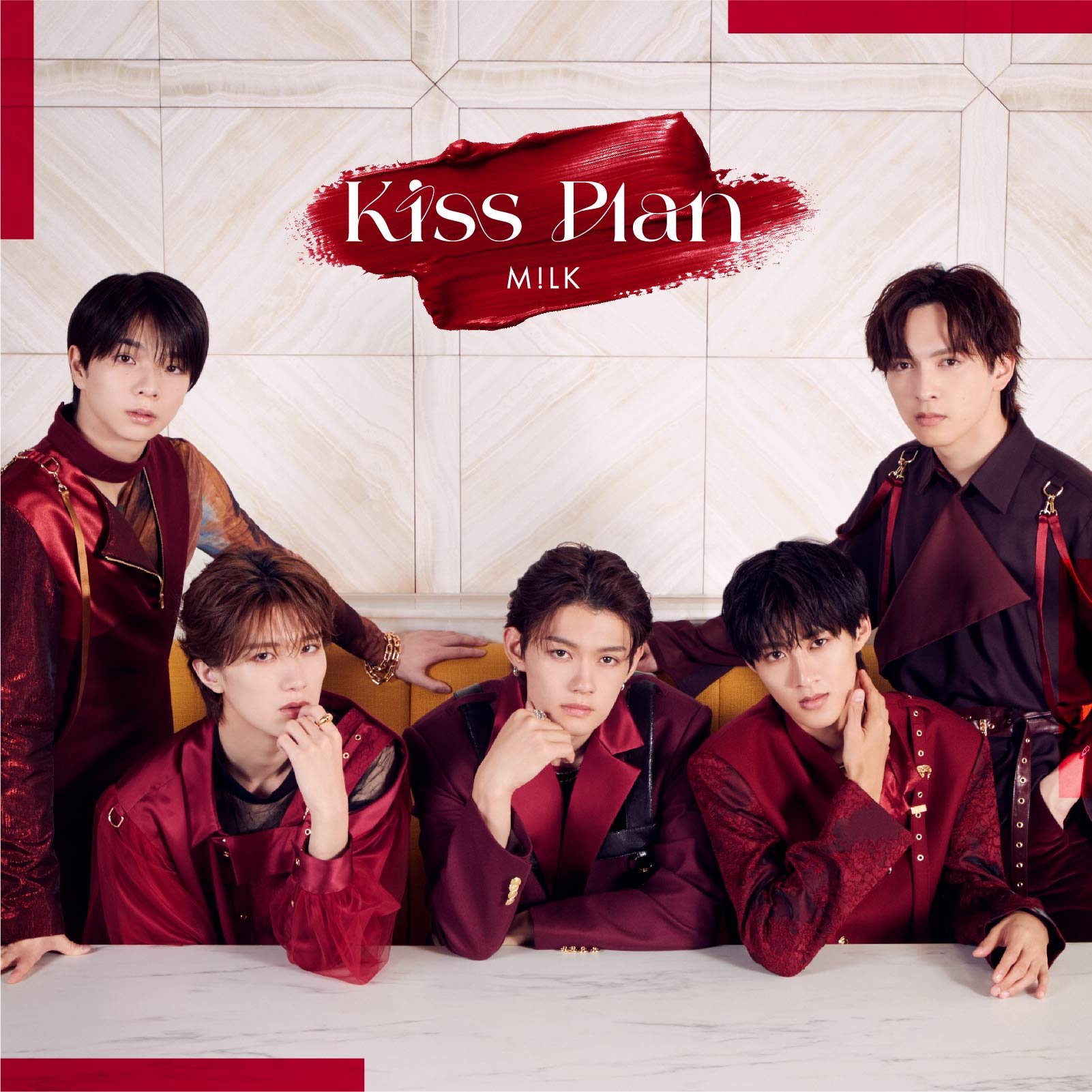 M!LK 、1月24日(水)リリースメジャー4thシングル「Kiss Plan」 透ける