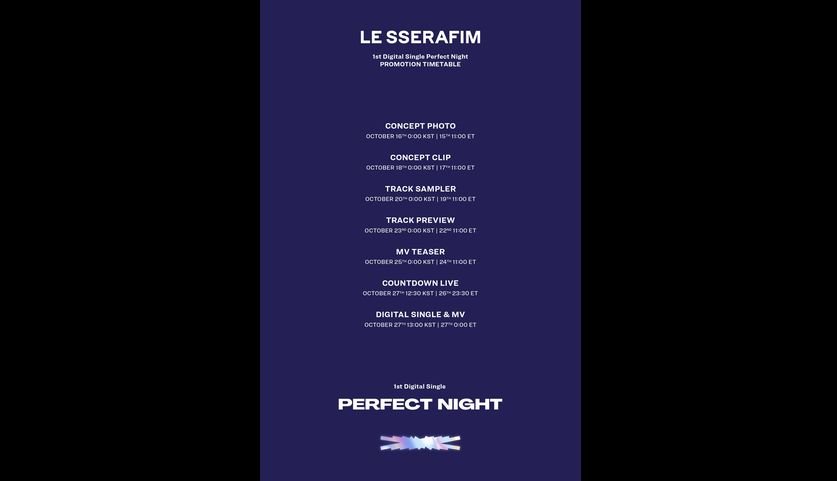 初の英語デジタルシングル「Perfect Night」10月27日リリース決定